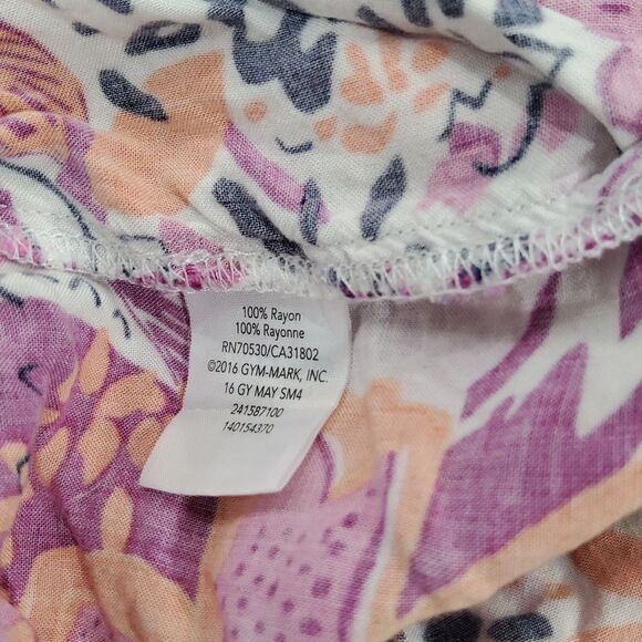 GYMBOREE size 8 Spice Market Batik Floral Pants - Picture 4 of 4